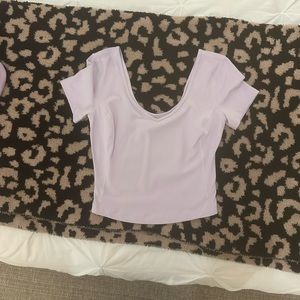 Lululemon Purple align tee